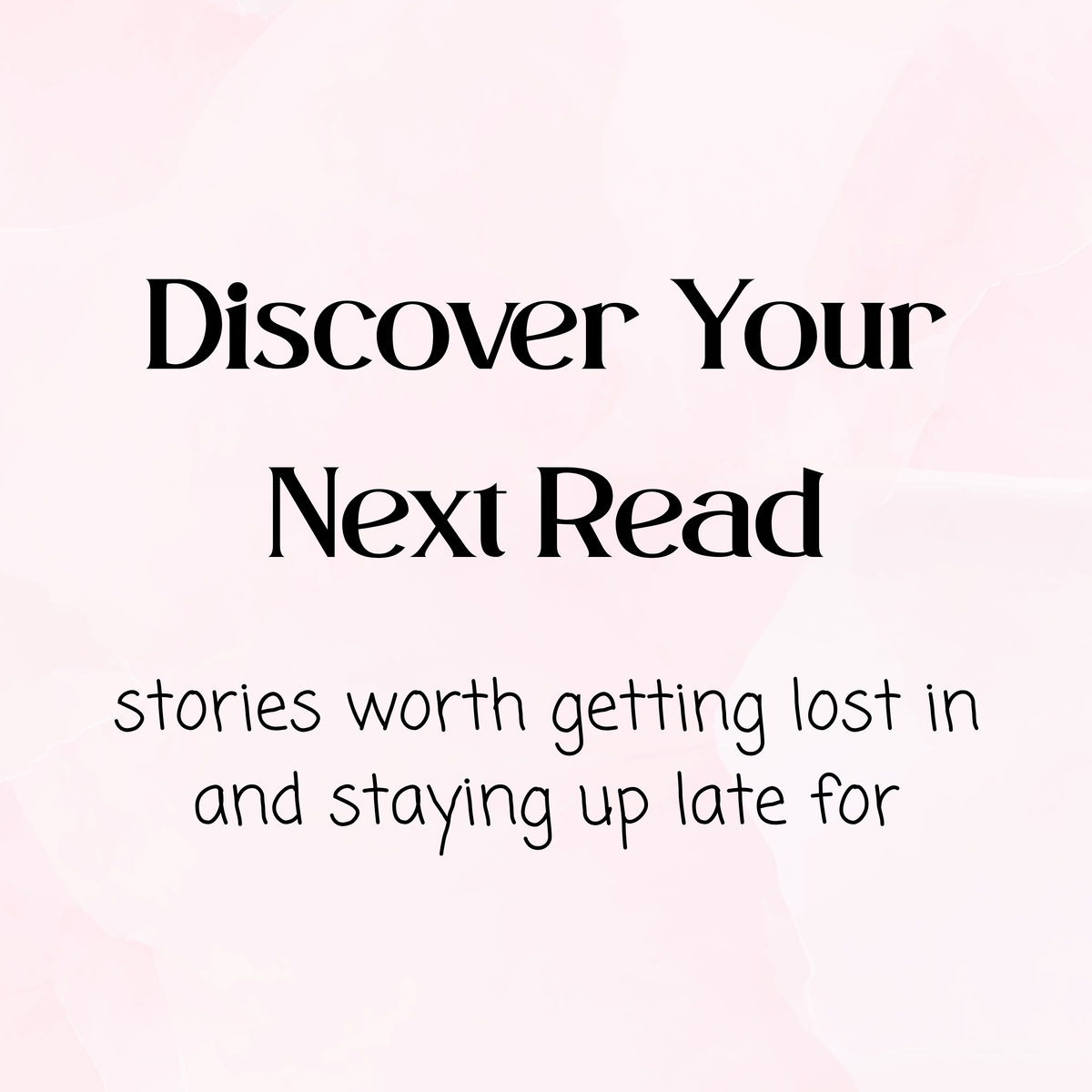 Discover Your Next Read