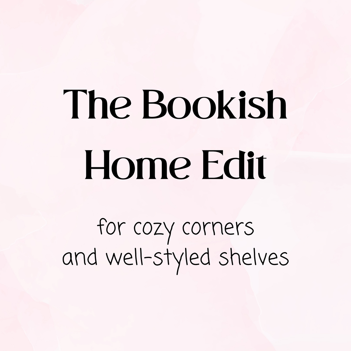 The Bookish Home Edit