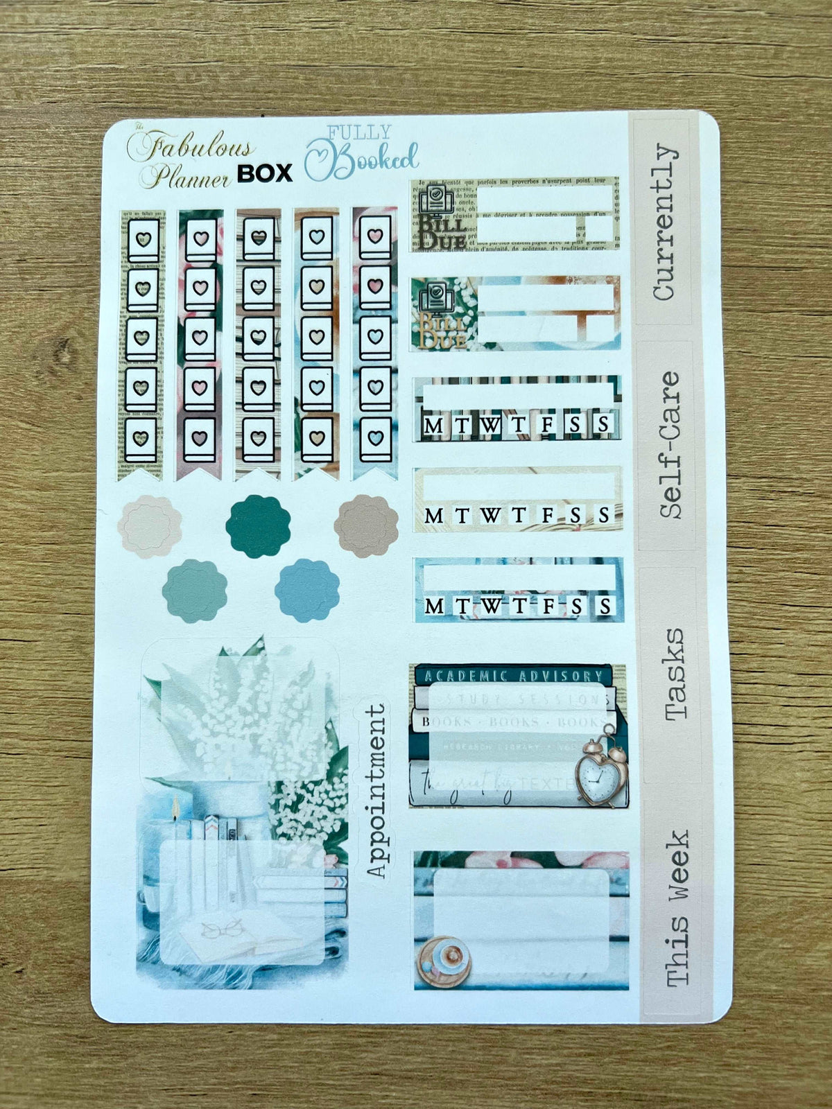 Fully Booked Sticker Kit