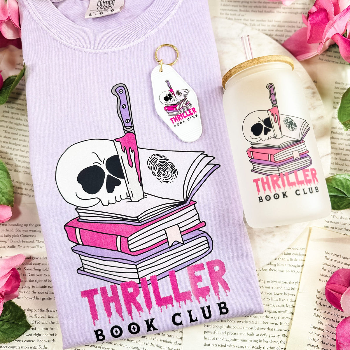 Thriller Book Club Graphic Tee