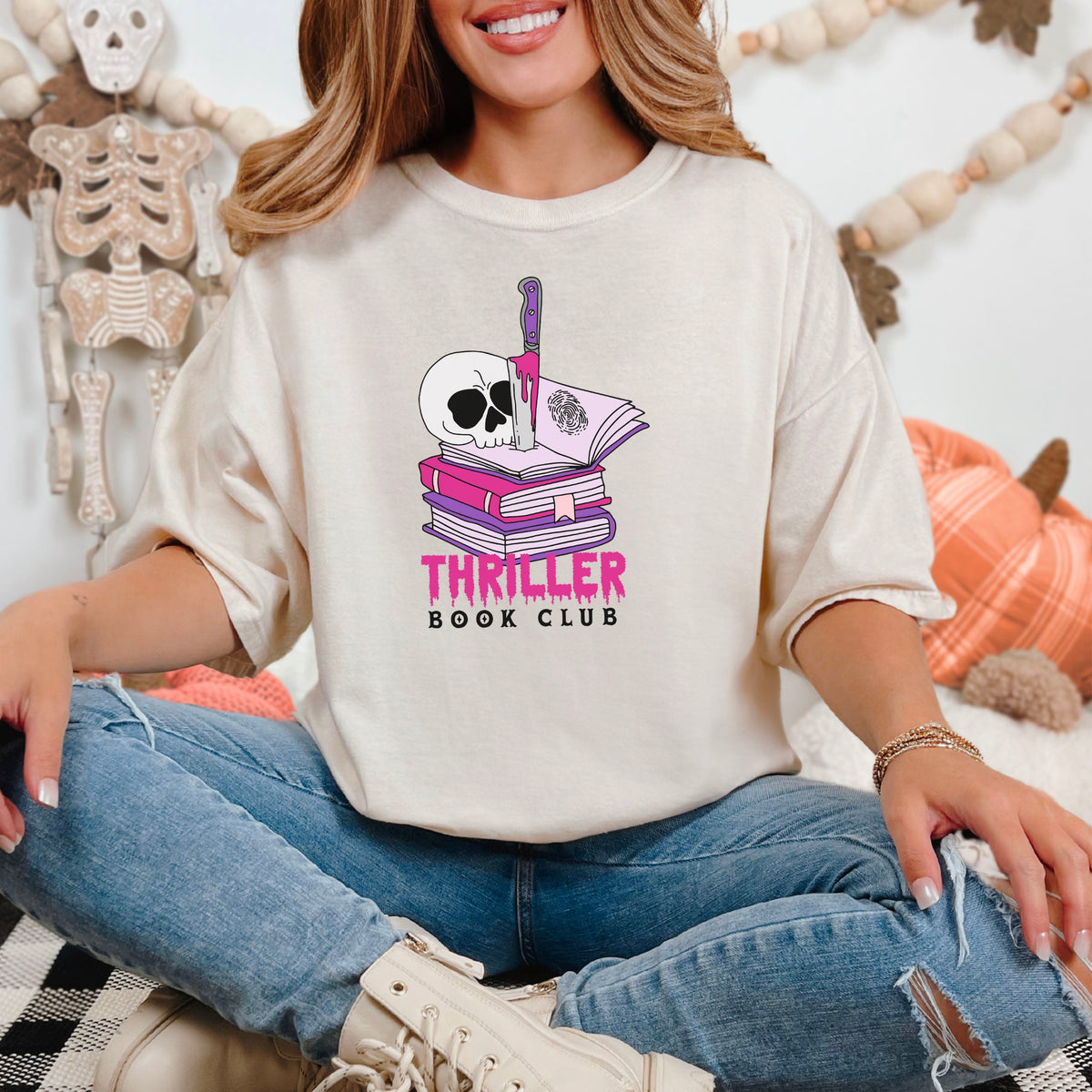 Thriller Book Club Graphic Tee