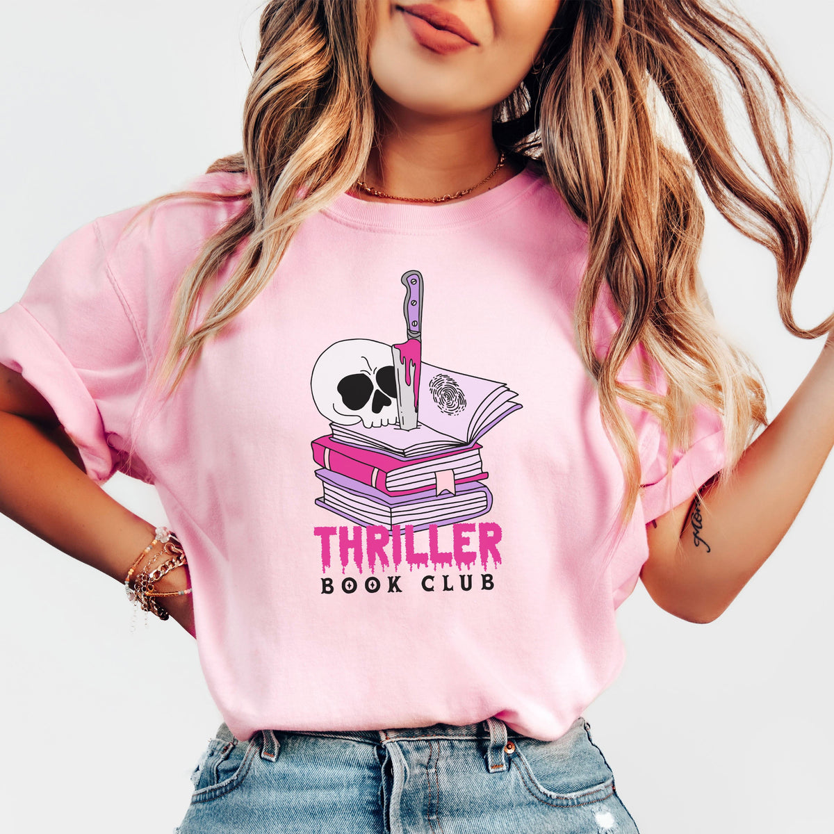 Thriller Book Club Graphic Tee