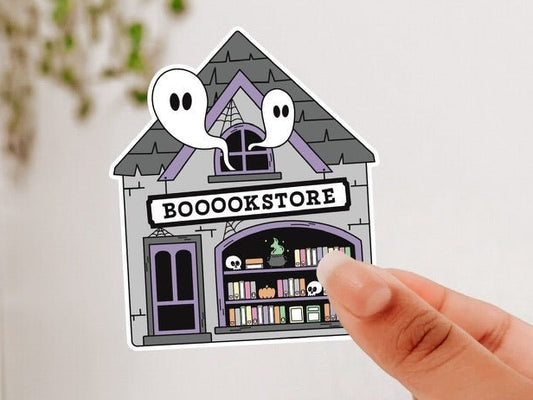 Booookstore Spooky Season Sticker