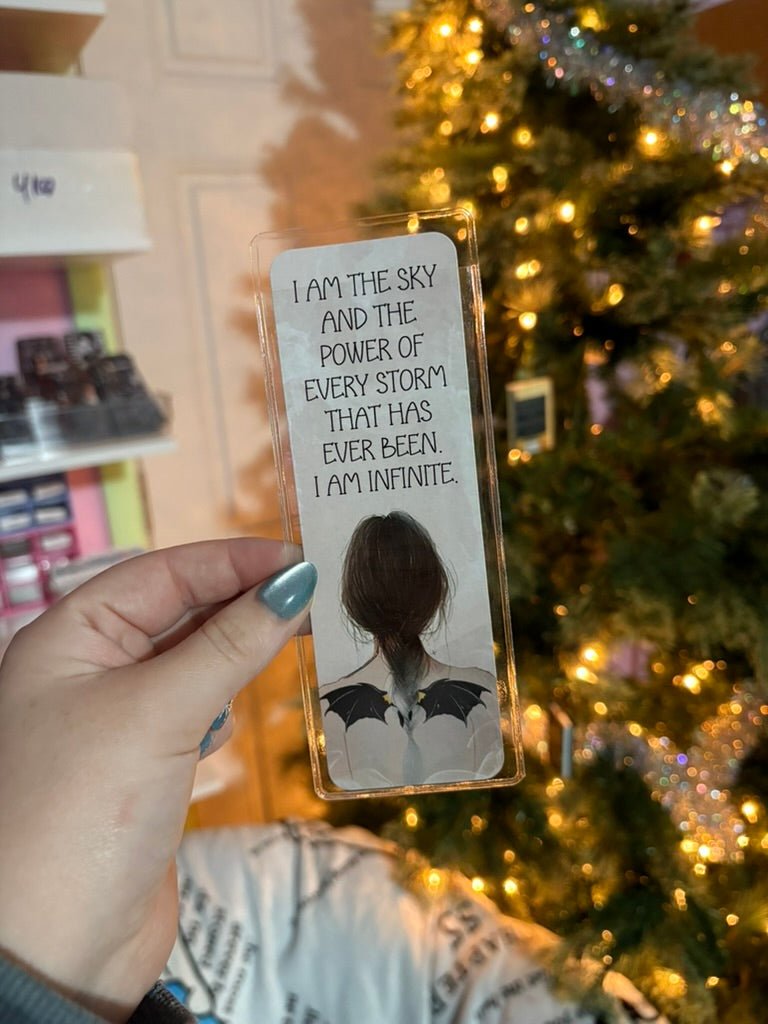 Fourth Wing Inspired Bookmark