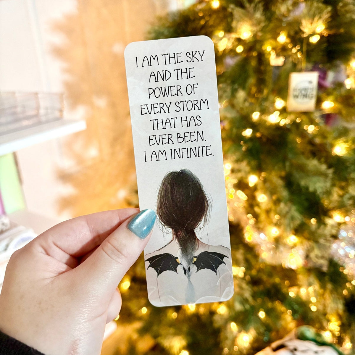 Fourth Wing Inspired Bookmark
