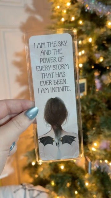 Fourth Wing Inspired Bookmark